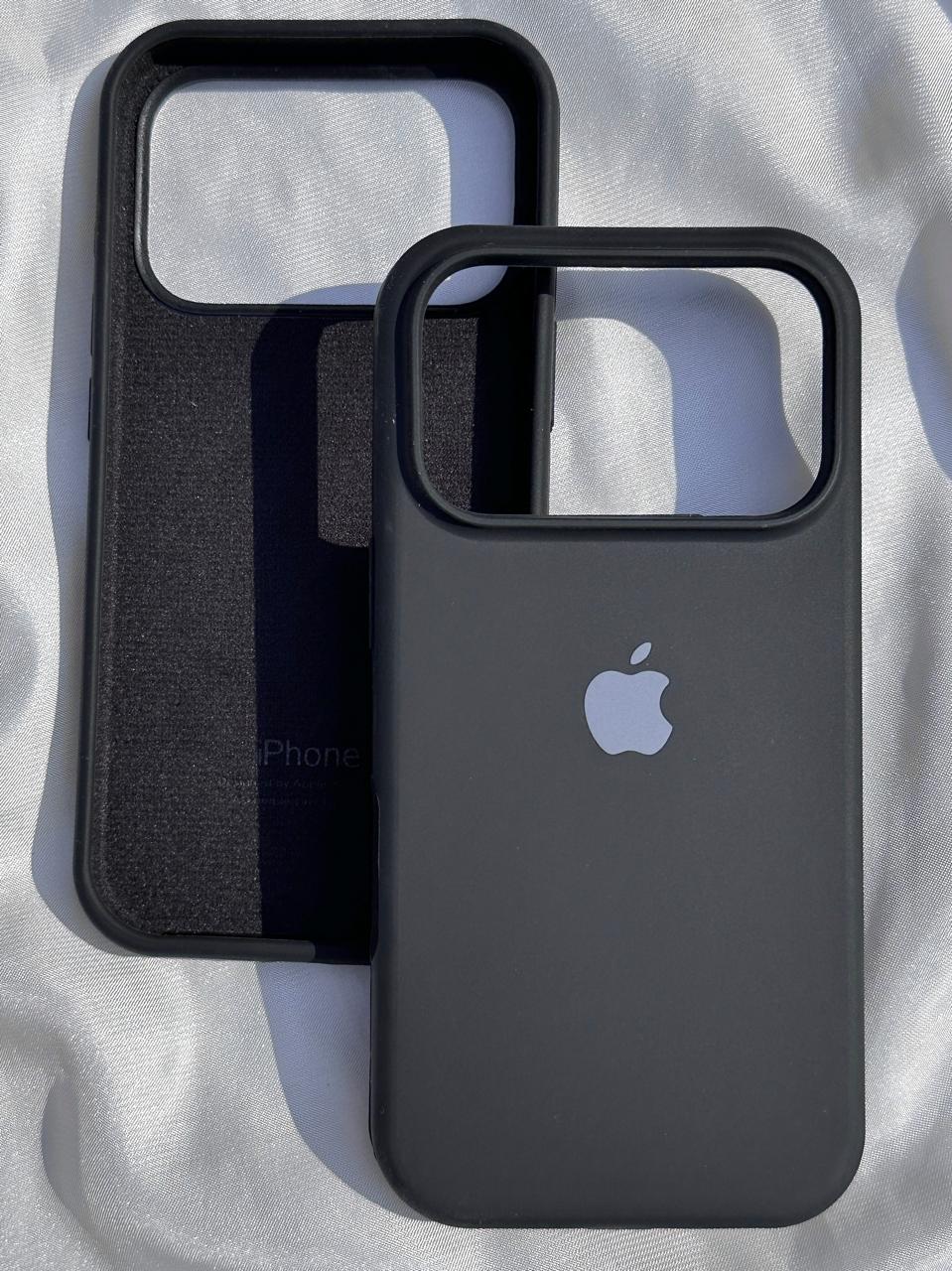 iPhone "17 Pro" Silicone Case "Black"