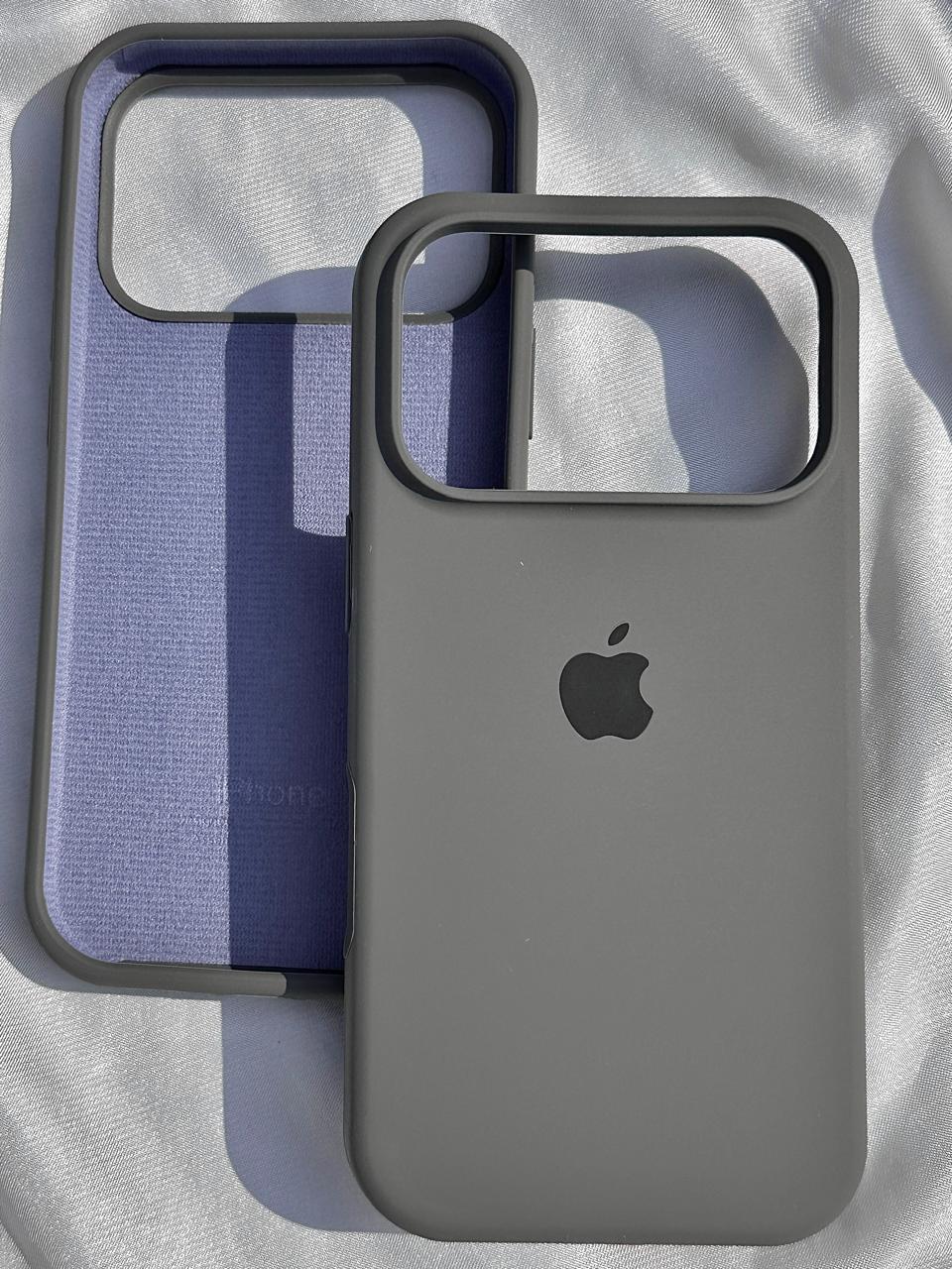 iPhone "17 Pro" Silicone Case "Dark Gray"