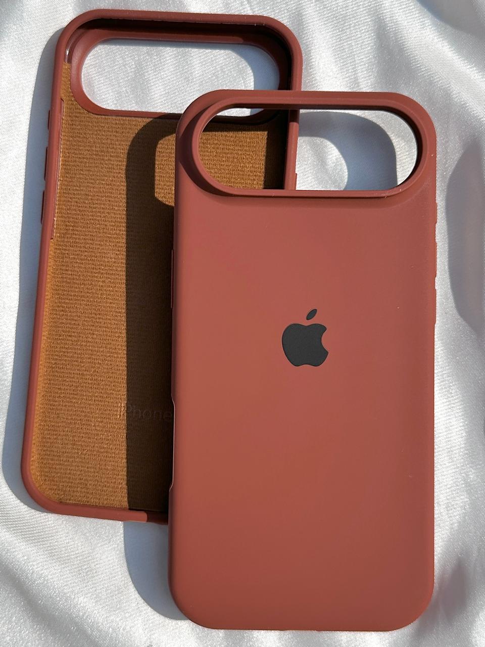 iPhone "AIR" Silicone Case "Chocolate Brown"