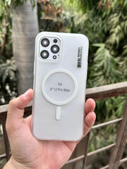 iPhone "12 Pro Max" Premium Spigen SYNDEE "MagSafe" Case - White
