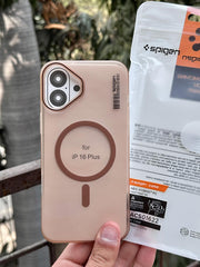 iPhone "16 Plus" Premium Spigen SYNDEE "MagSafe" Case - Gold