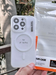 iPhone "16 Pro" Premium Spigen SYNDEE "MagSafe" Case - White
