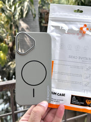 iPhone "16" Spigen Premium Ultra Slim MagSafe Case - Dark Gray