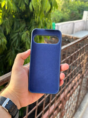 Google Pixel "9 Pro XL" Premium Remax Leather Stitched Case - Blue