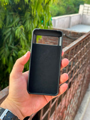 Google Pixel "8" Premium Remax Leather Stitched Case - Black