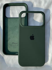 iPhone "17 Pro Max" Silicone Case "Forest Green"