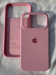iPhone "17 Pro Max" Silicone Case "Baby Pink"
