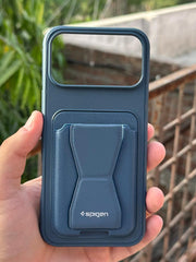 iPhone "17 Pro Max" Premium Spigen "Wallet" Case - Blue