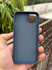 iPhone "11" Puloka Two-Tone Premium "Leather" Case - Blue