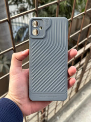 Samsung Galaxy “A05” Silicone Camera Protection “GEAR-4” Case - Gray