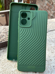 Samsung Galaxy “A06” Silicone Camera Protection “GEAR-4” Case - Green