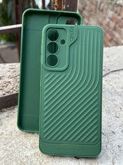 Samsung Galaxy “A16” Silicone Camera Protection “GEAR-4” Case - Green