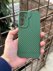 Samsung Galaxy “A16” Silicone Camera Protection “GEAR-4” Case - Green
