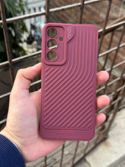 Samsung Galaxy “A16” Silicone Camera Protection “GEAR-4” Case - Maroon