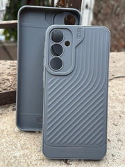Samsung Galaxy “A35” Silicone Camera Protection “GEAR-4” Case - Gray
