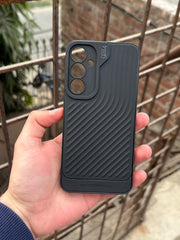 Samsung Galaxy “A35” Silicone Camera Protection “GEAR-4” Case - Black