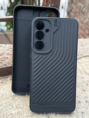 Samsung Galaxy “A35” Silicone Camera Protection “GEAR-4” Case - Black
