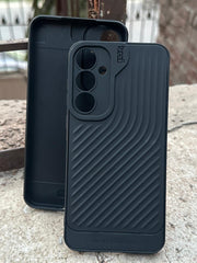 Samsung Galaxy “A55” Silicone Camera Protection “GEAR-4” Case - Black