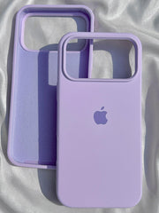 iPhone "17 Pro Max" Silicone Case "Lavender"