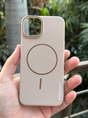 iPhone "13/14" Spigen Premium Ultra Slim MagSafe Case - Gold