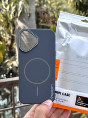 iPhone "16" Spigen Premium Ultra Slim MagSafe Case - Blue