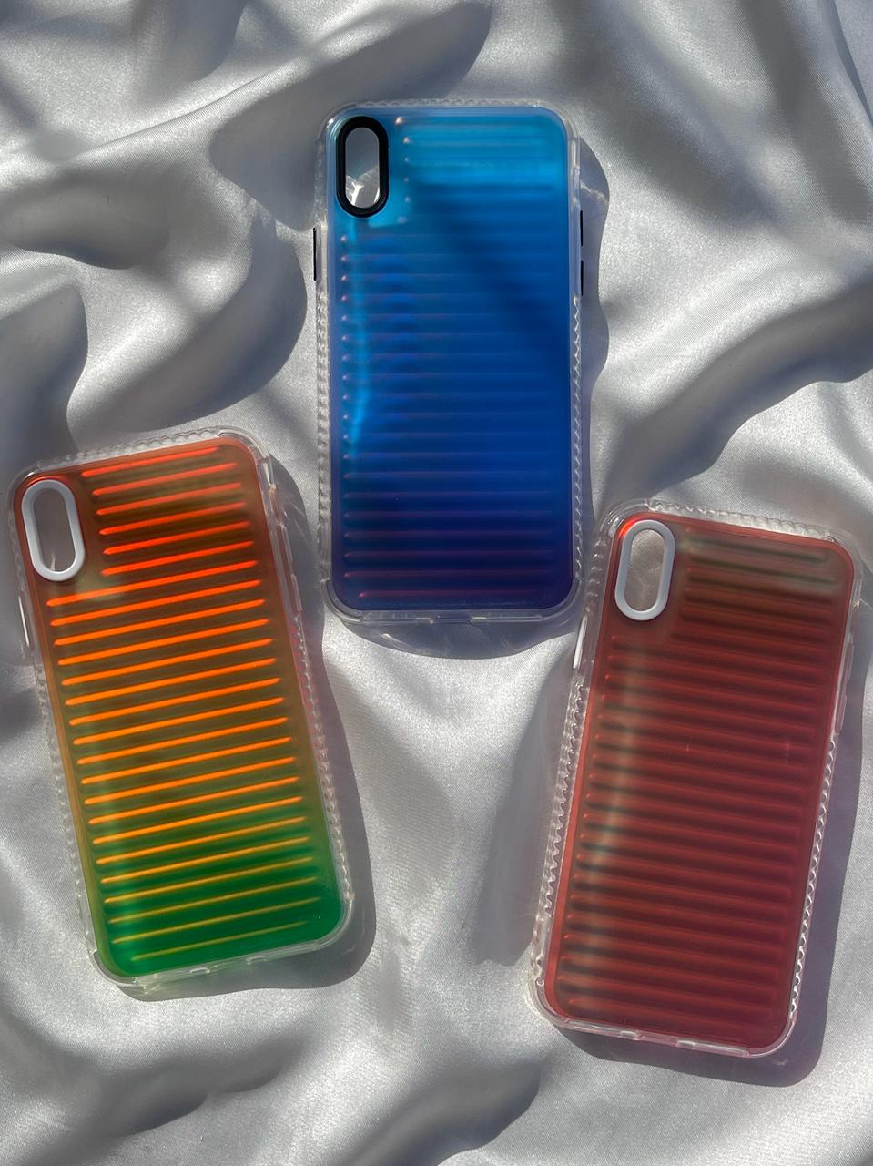 iPhone "X/XS" Rainbow Translucent Case