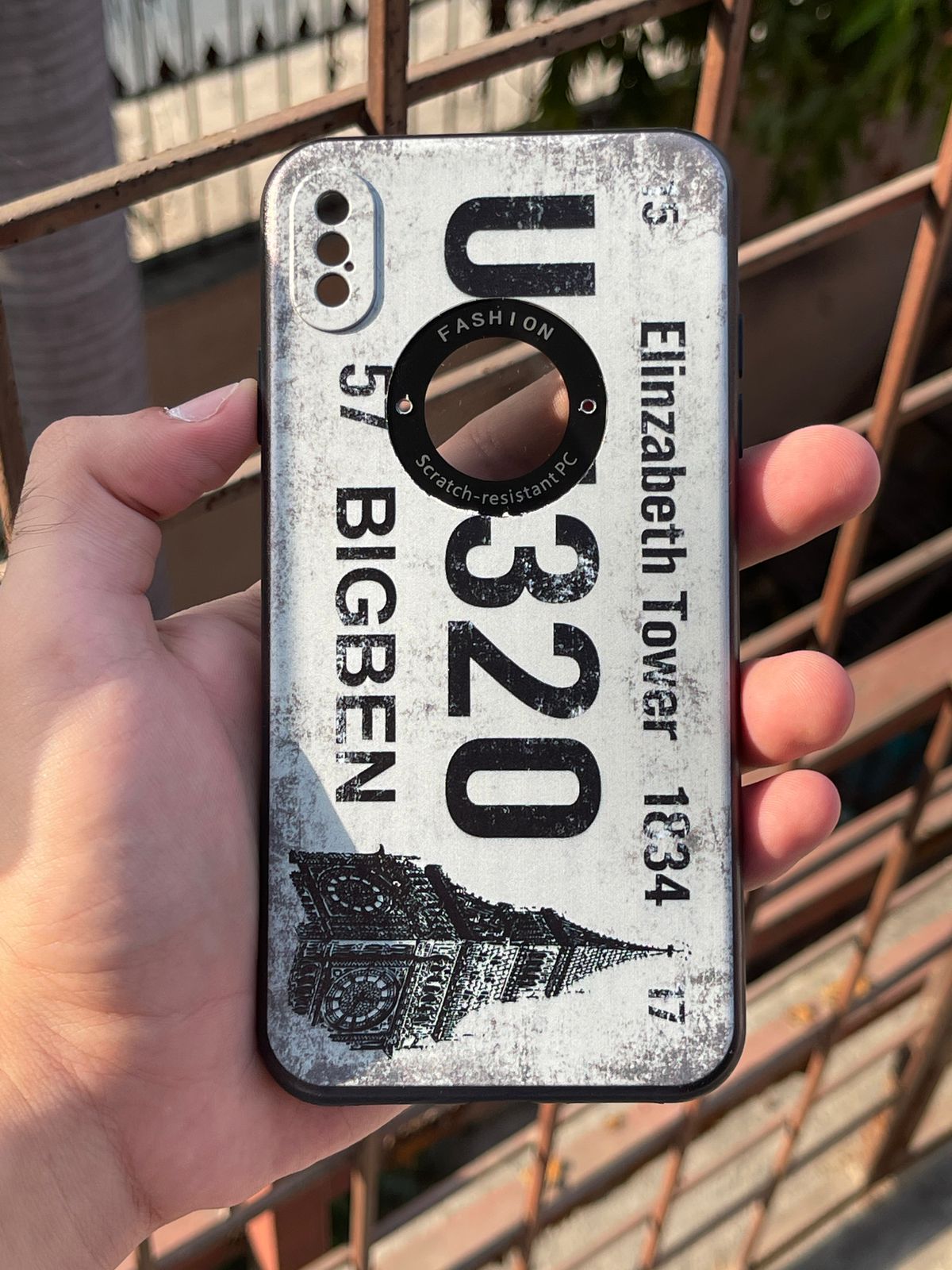 iPhone "XS MAX" Silicone "Retro" Edition Case - Cool Gray