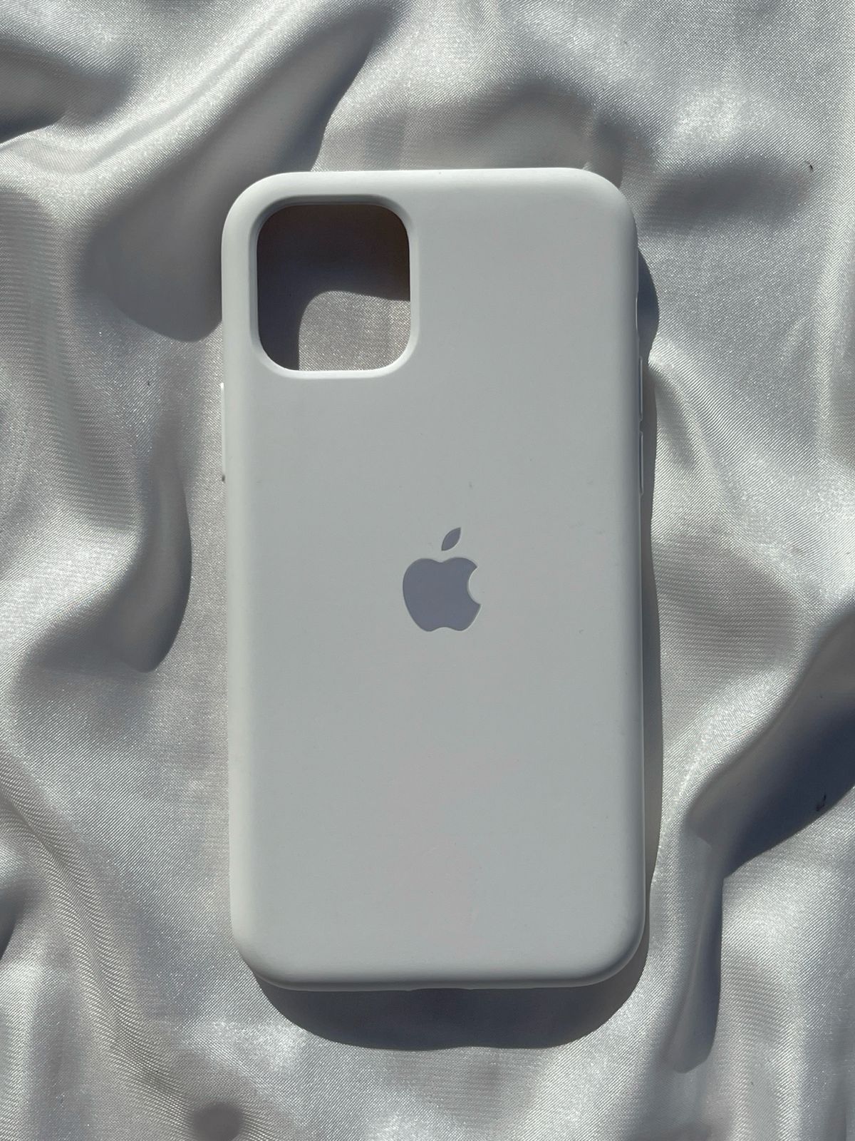 iPhone "11 Pro" Silicone Case "Pearl White"