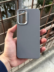 Samasung Galaxy "A14" Leather Textured Case - Gray