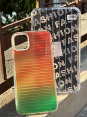 iPhone "11 Pro Max" Rainbow Translucent Case - Fanta