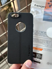 iPhone "6/6s" Spigen Premium Woven Stitched Case - Black