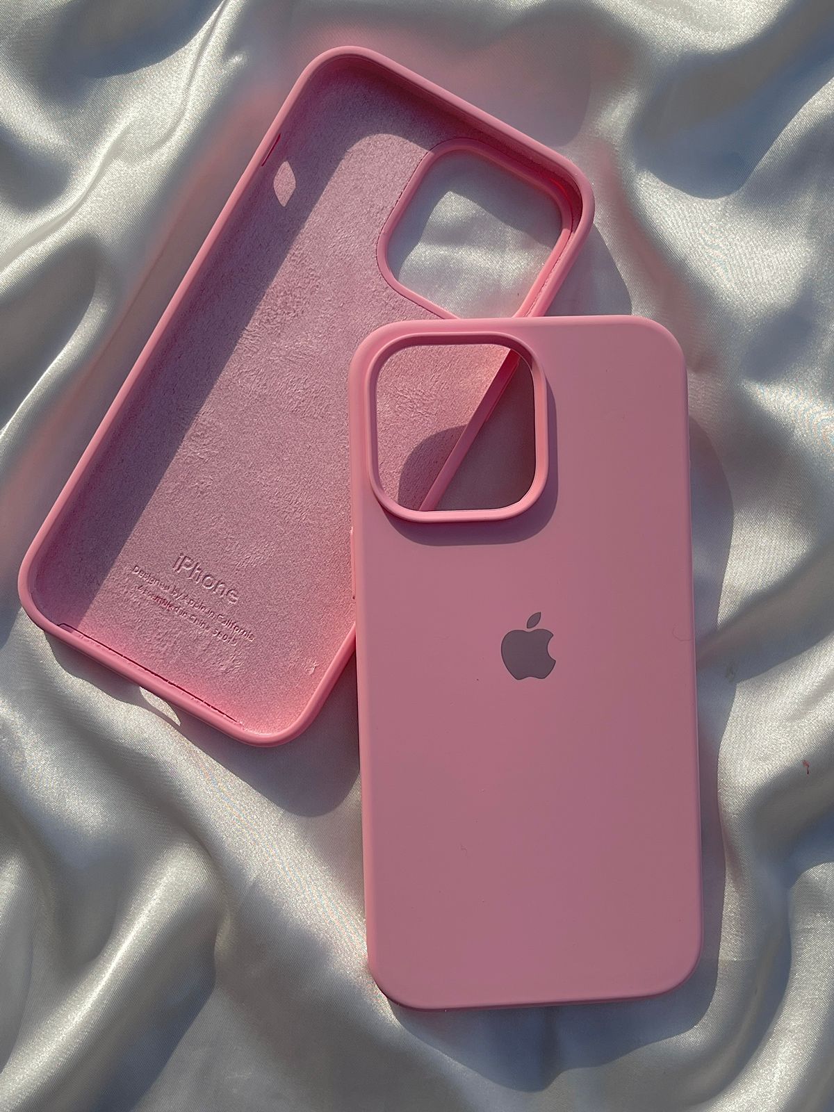 iPhone "14 Pro Max" Silicone Case "Baby Pink"