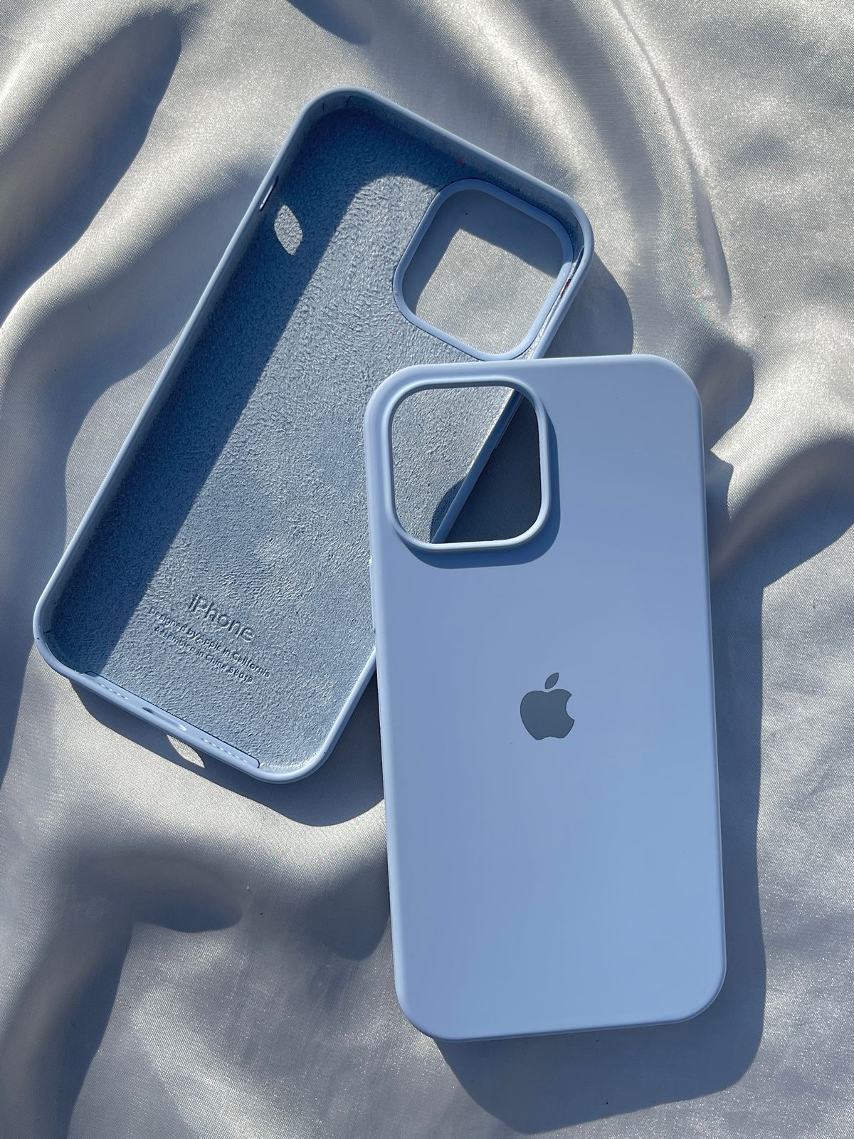 iPhone "13 Pro Max" Silicone Case "Sky Blue"