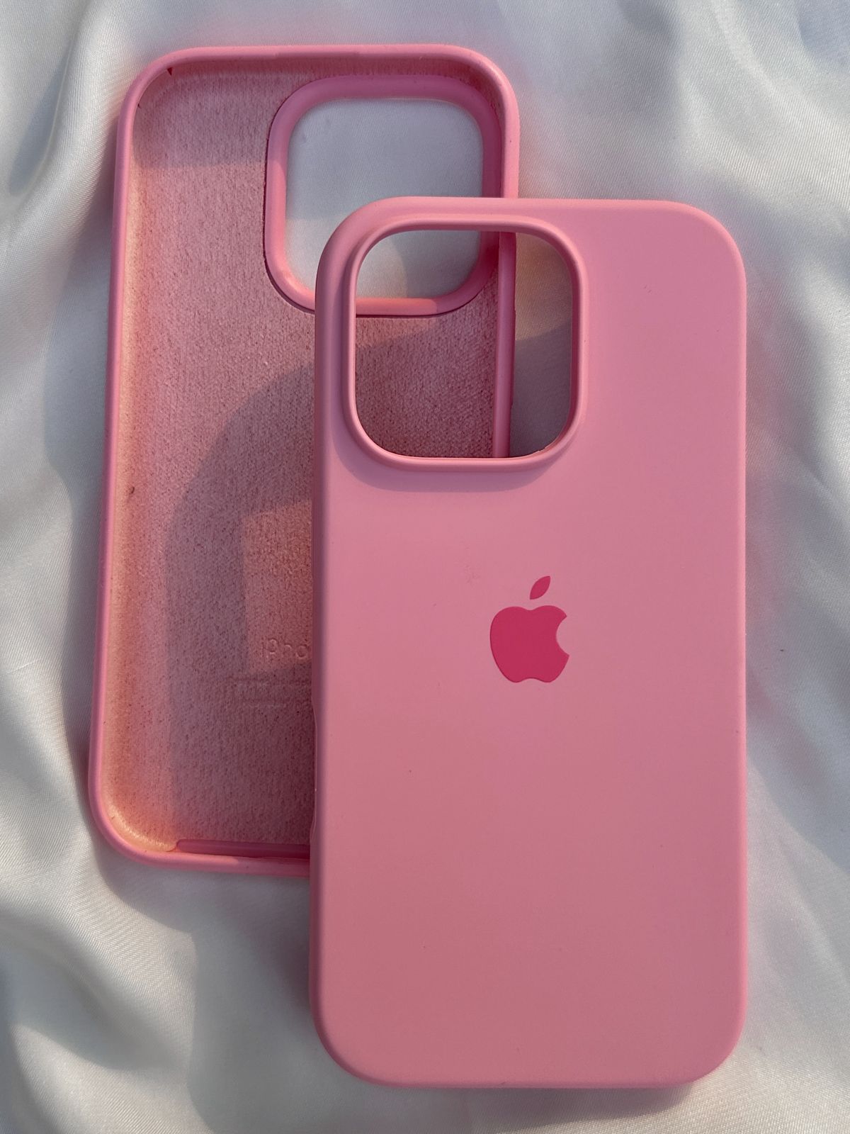 iPhone "16 Pro" Silicone Case "Baby Pink"