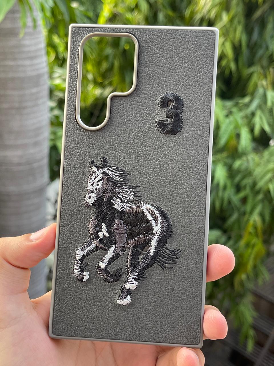 Samsung Galaxy "S22 Ultra" Polo Classic Case - Dark Gray
