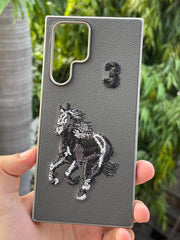 Samsung Galaxy "S22 Ultra" Polo Classic Case - Dark Gray