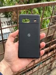 Google Pixel "7A" Silicone Case "Black"