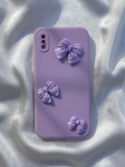 iPhone "X/XS" Silicone Case "Butterfly Back" Edition