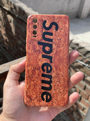 Vivo "Y20" Wood Texture Case - Supreme