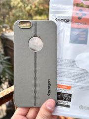 iPhone "6 Plus/ 6s Plus" Spigen Premium Woven Stitched Case - Gray