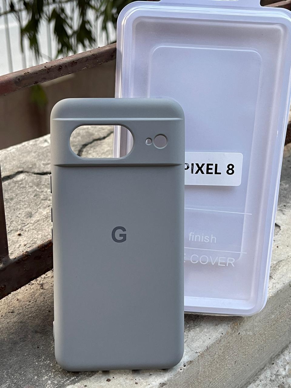 Google Pixel "8" Silicone Case "Gray"