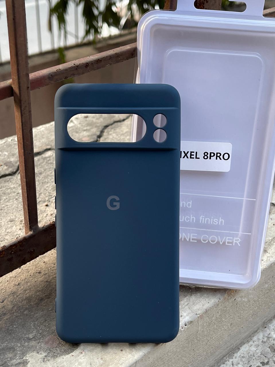 Google Pixel "8 Pro" Silicone Case "Blue"