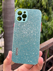 iPhone "12 Pro" Glitter Sparkle Case - Blue