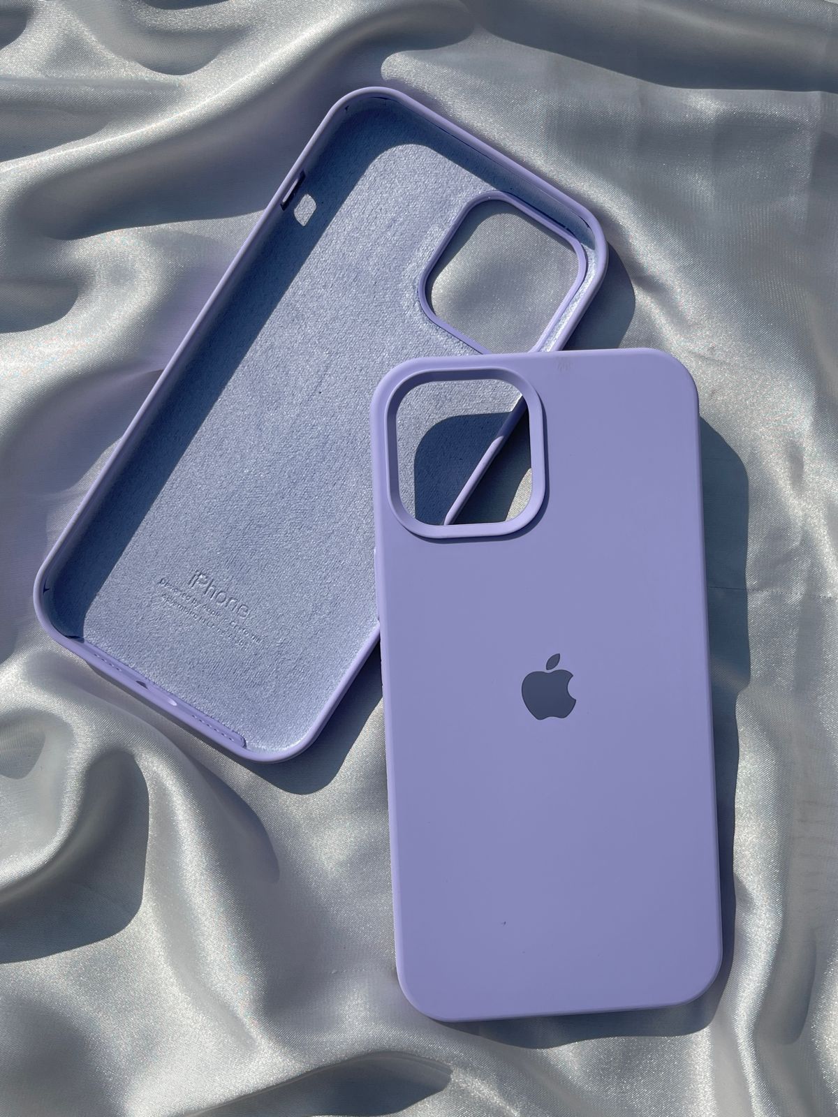 iPhone "12 Pro Max" Silicone Case "Lilac"