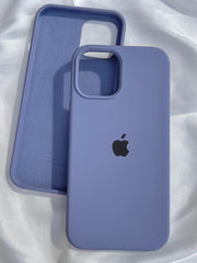 iPhone "12 Pro Max" Silicone Case "Steel Blue"