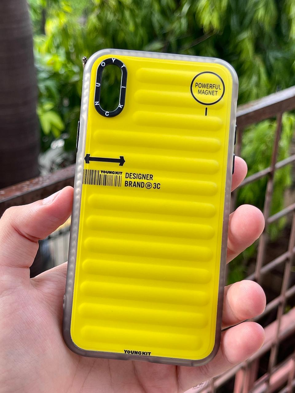 iPhone "X/XS" YoungKit True Color Case - Yellow
