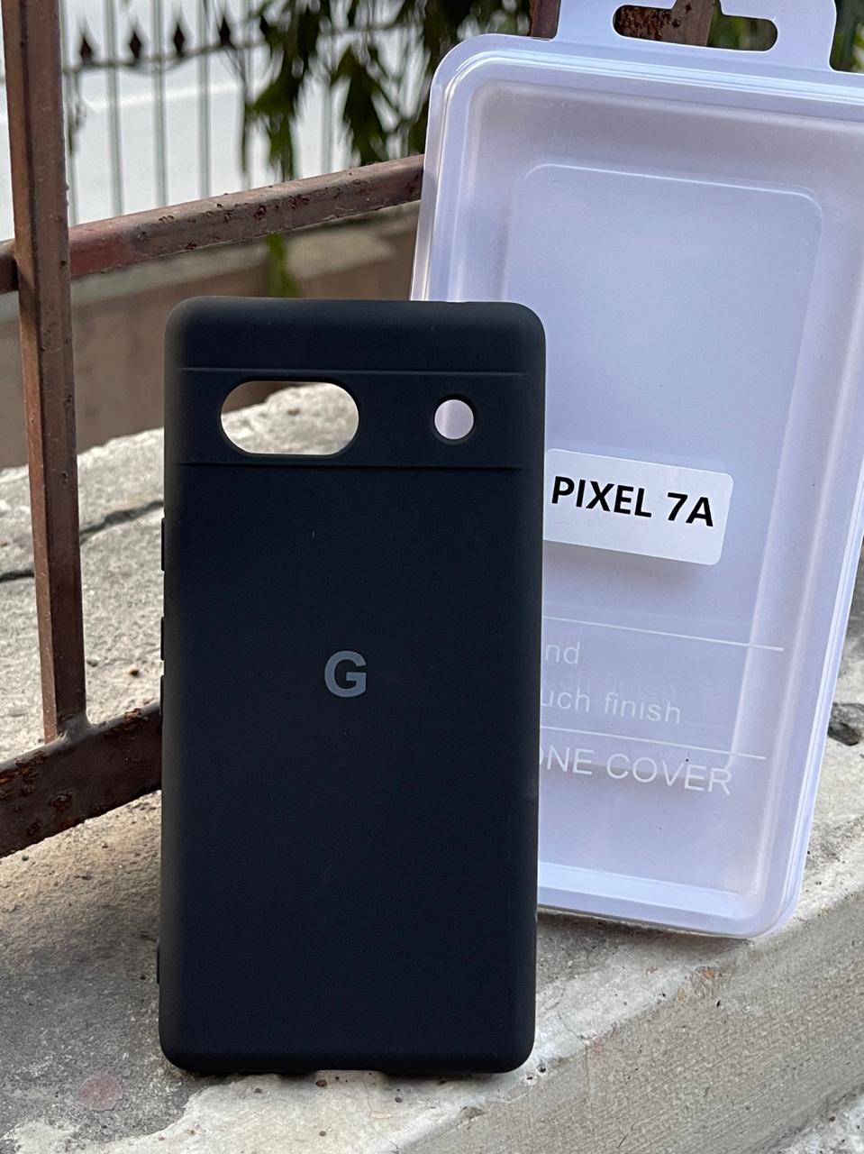 Google Pixel "7A" Silicone Case "Black"