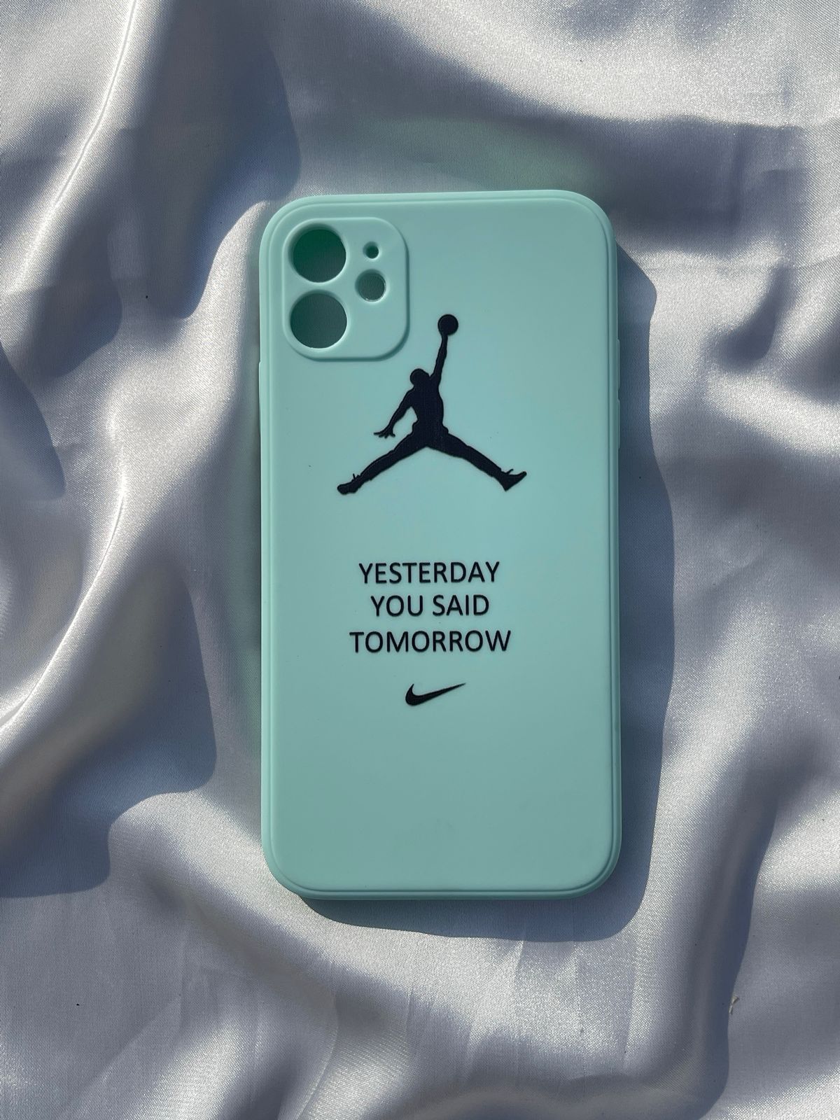 iPhone "12" Silicone Case "Yesterday You Said Tomorrow" Edition