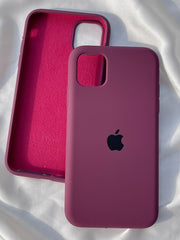 iPhone "11" Silicone Case "Plum"