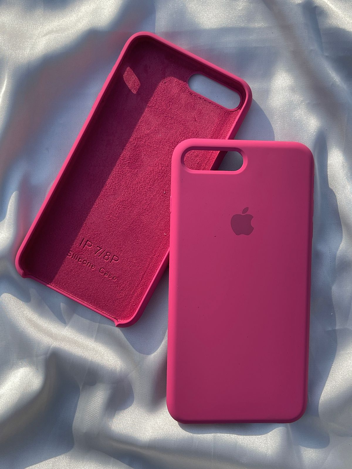 iPhone "7/8 Plus" Silicone Case "Neon Pink"